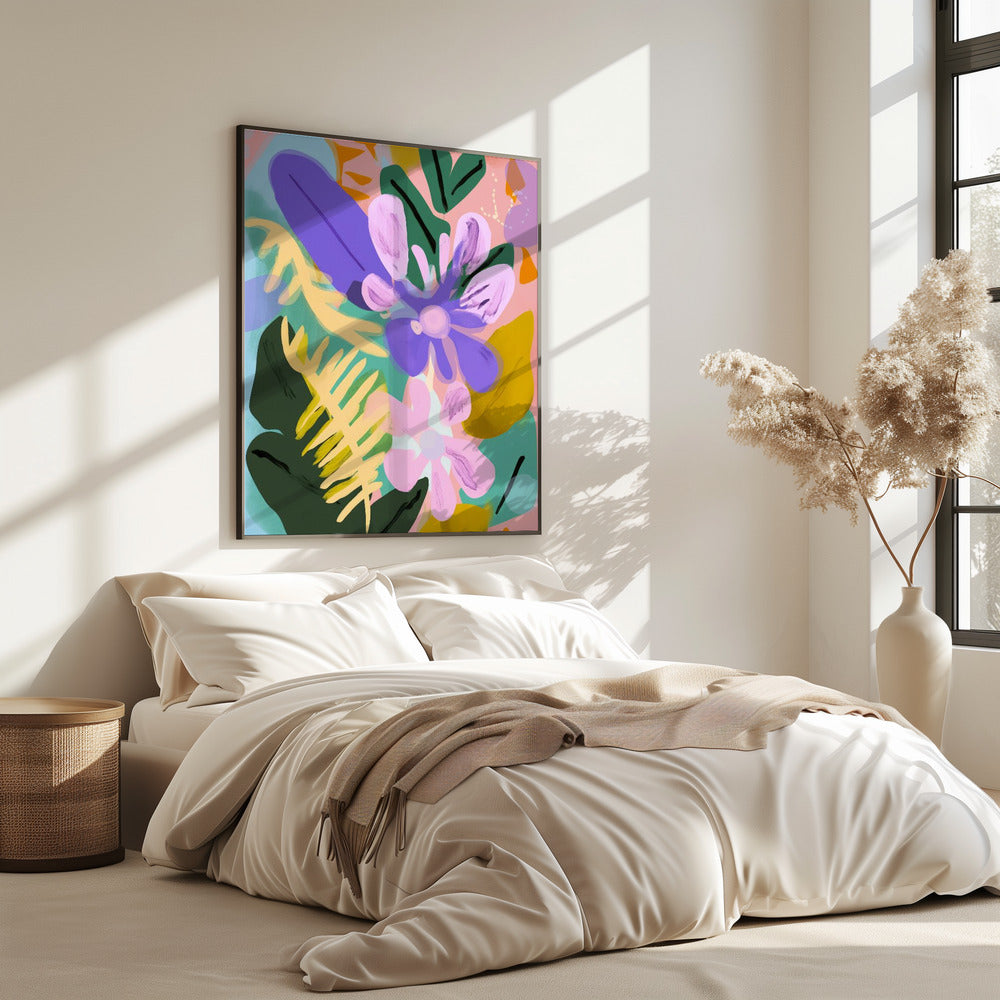 Floral Whimsy Burst | Poster