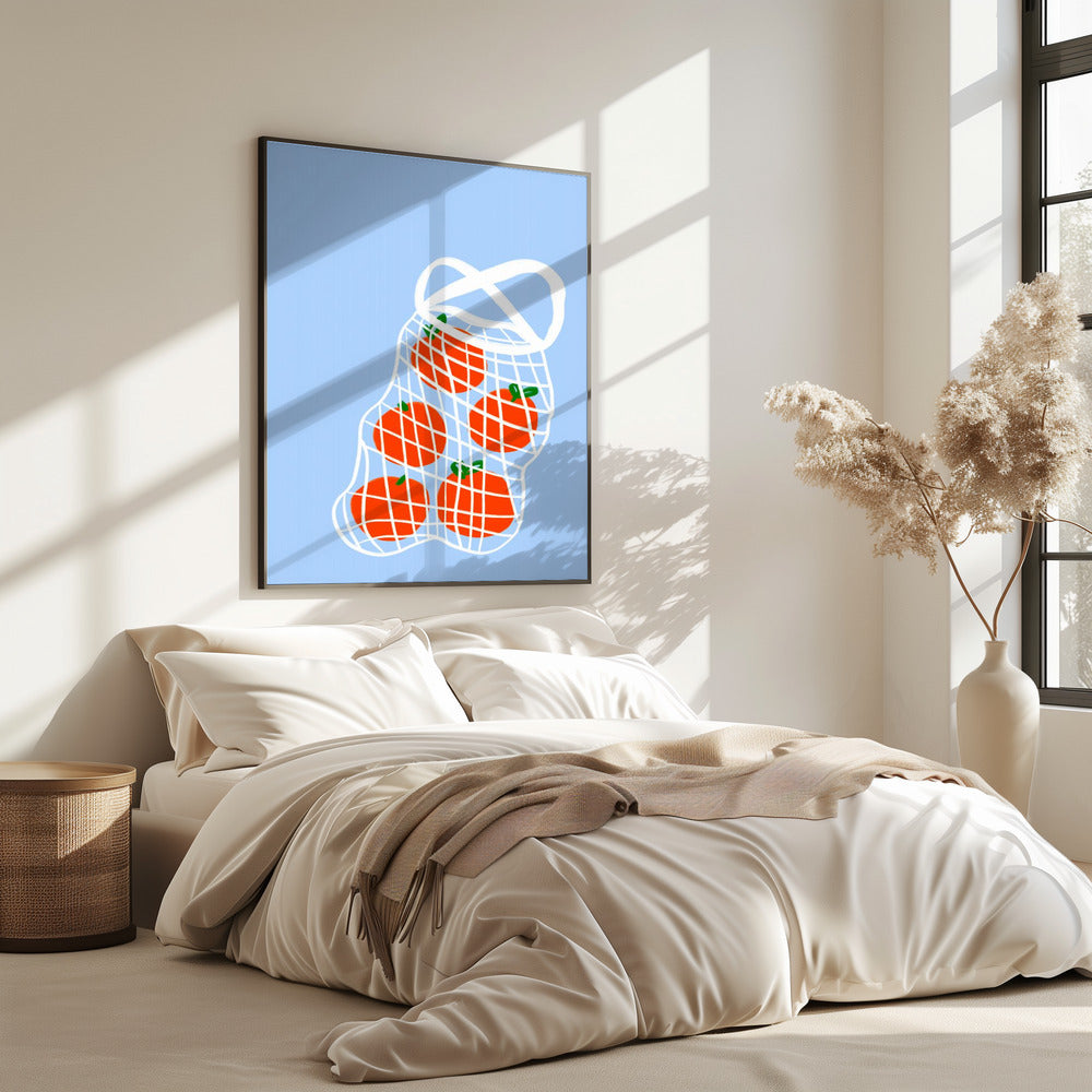 Tomaten in gaas | Poster