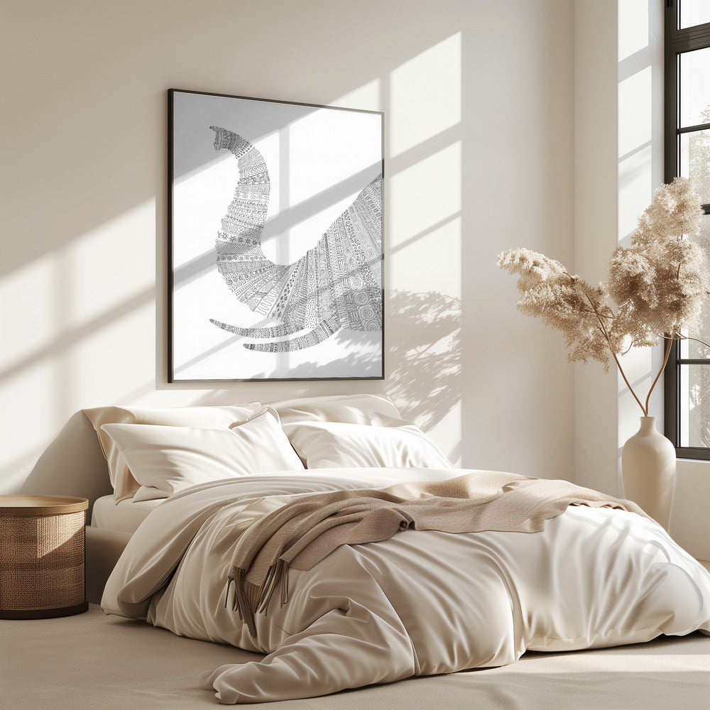 Olifant nr. 3 | Poster