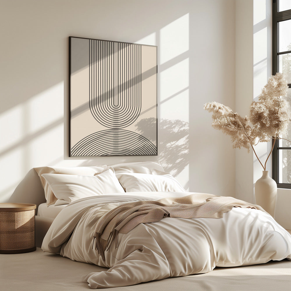 Black Line Art | Poster