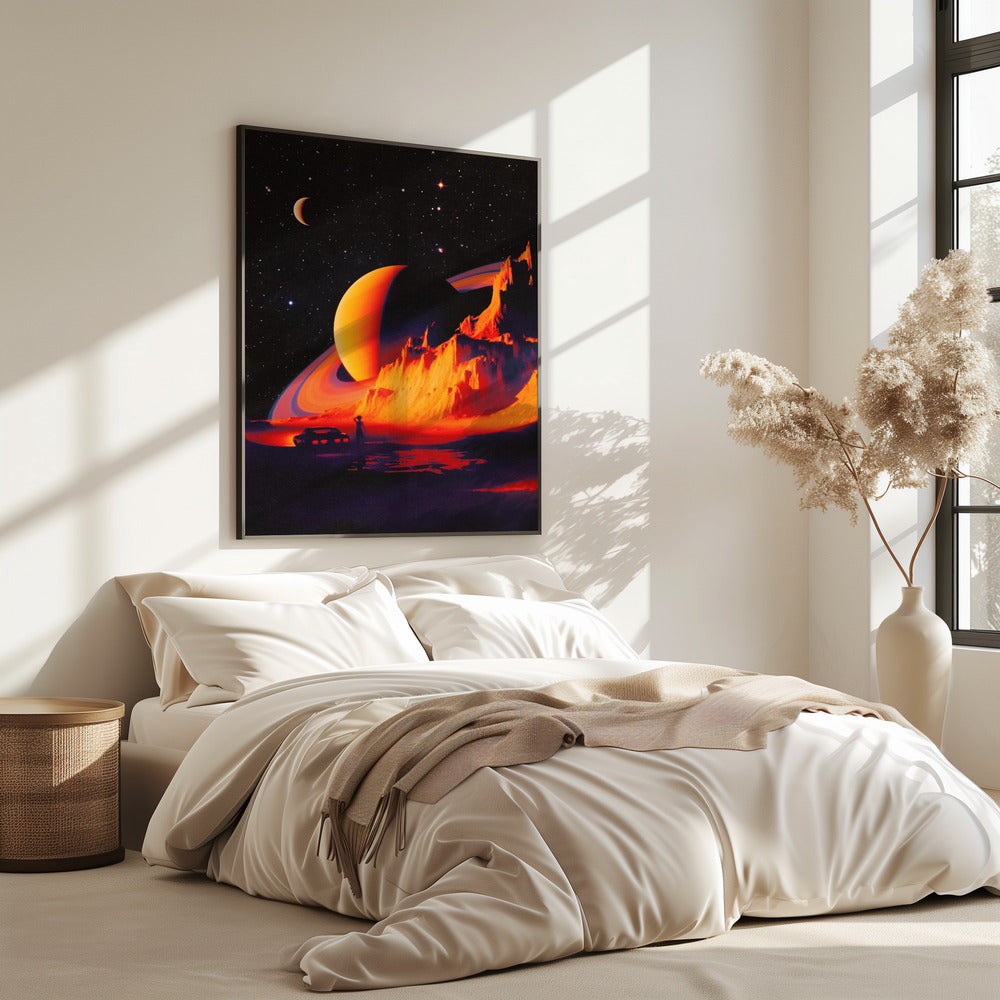 Buitenaards landschap | Poster