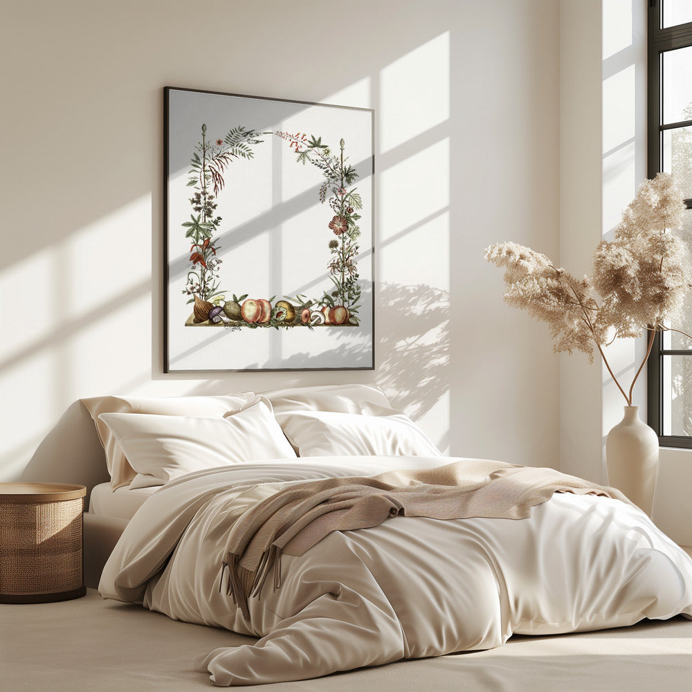 Handgetekende botanische lijst | Poster