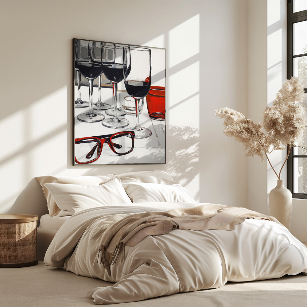 Wine & Reflection | Poster