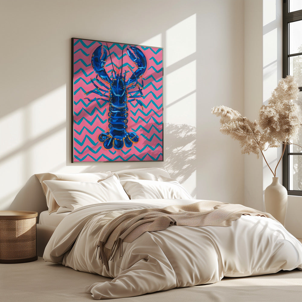 Kreeft op zigzag | Poster