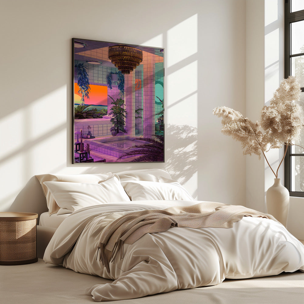 Vaporwave Pool | Poster