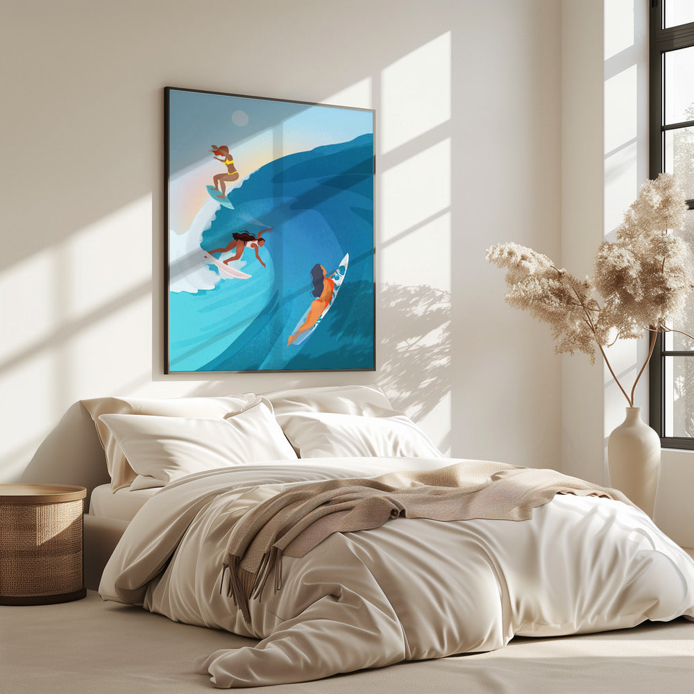 Surfers | Poster