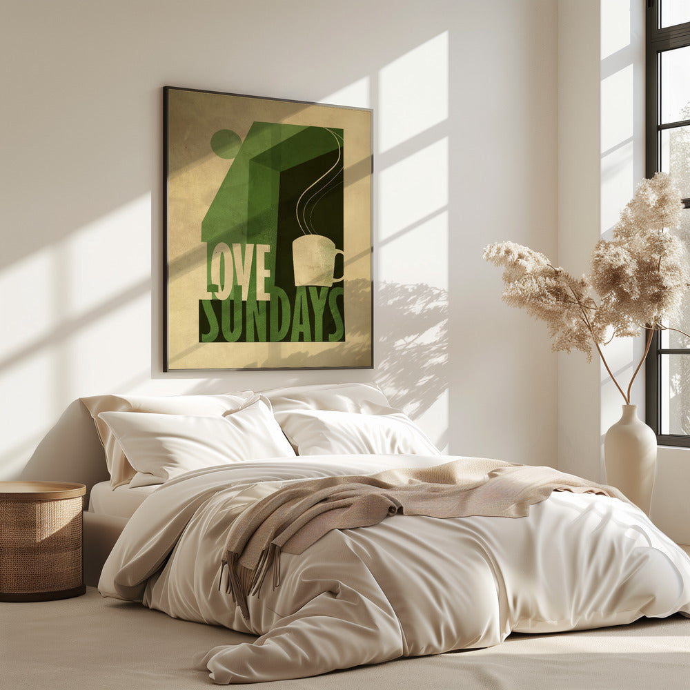 Liefdeszondag print | Poster