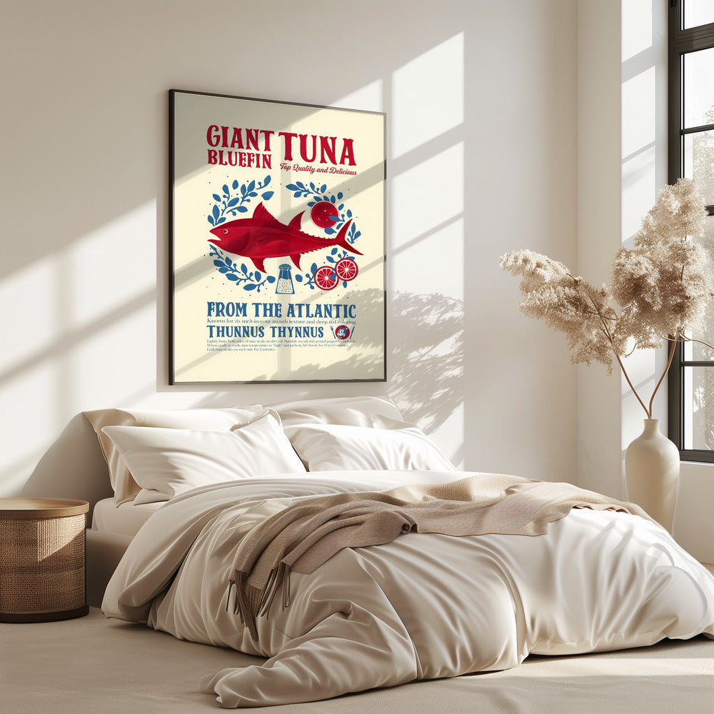 Tonijnkeukenprint | Poster