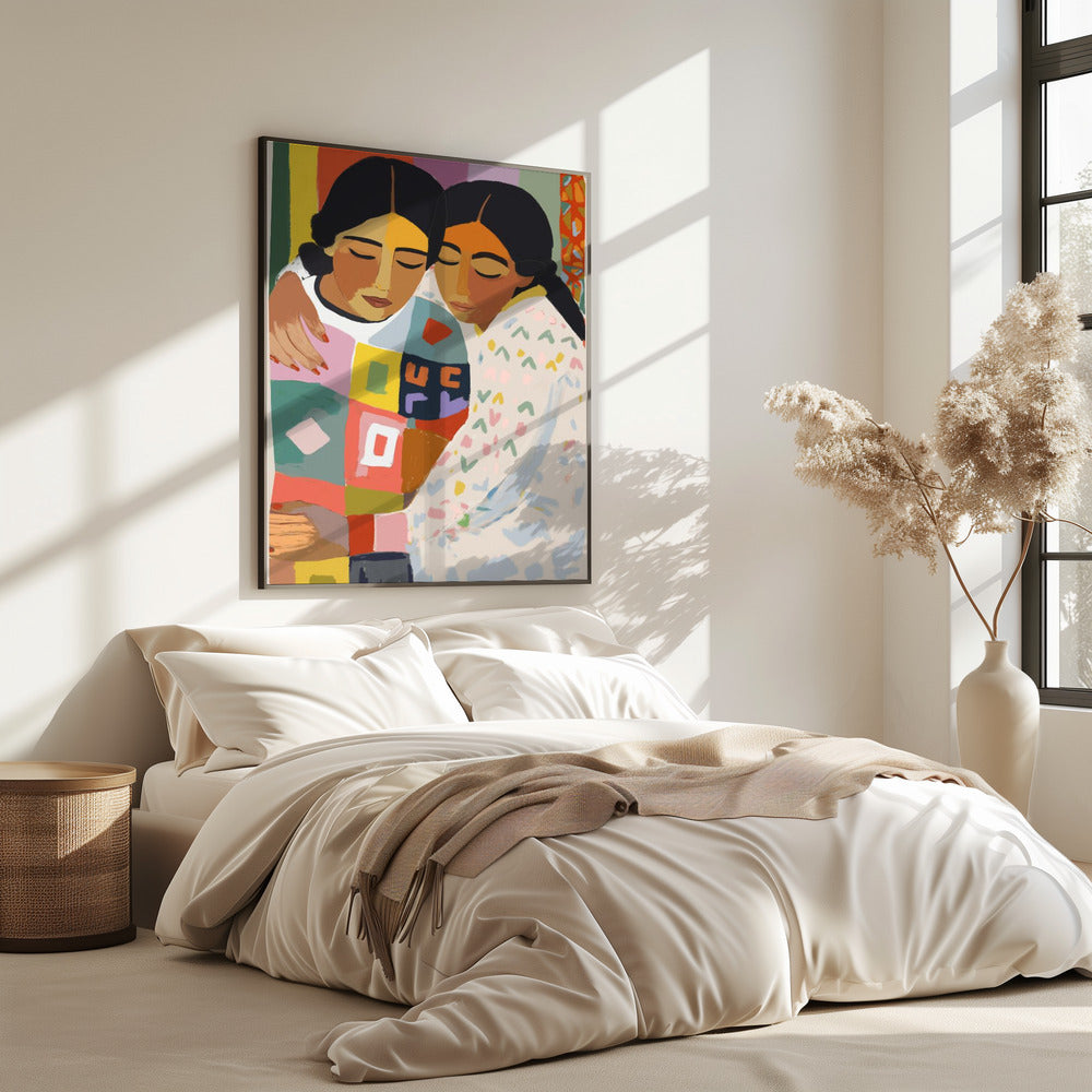 Warme knuffel | Poster