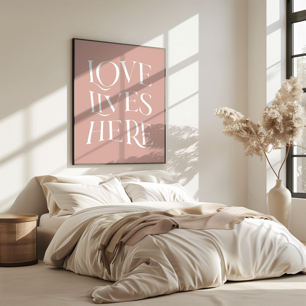 Liefde woont hier | Poster