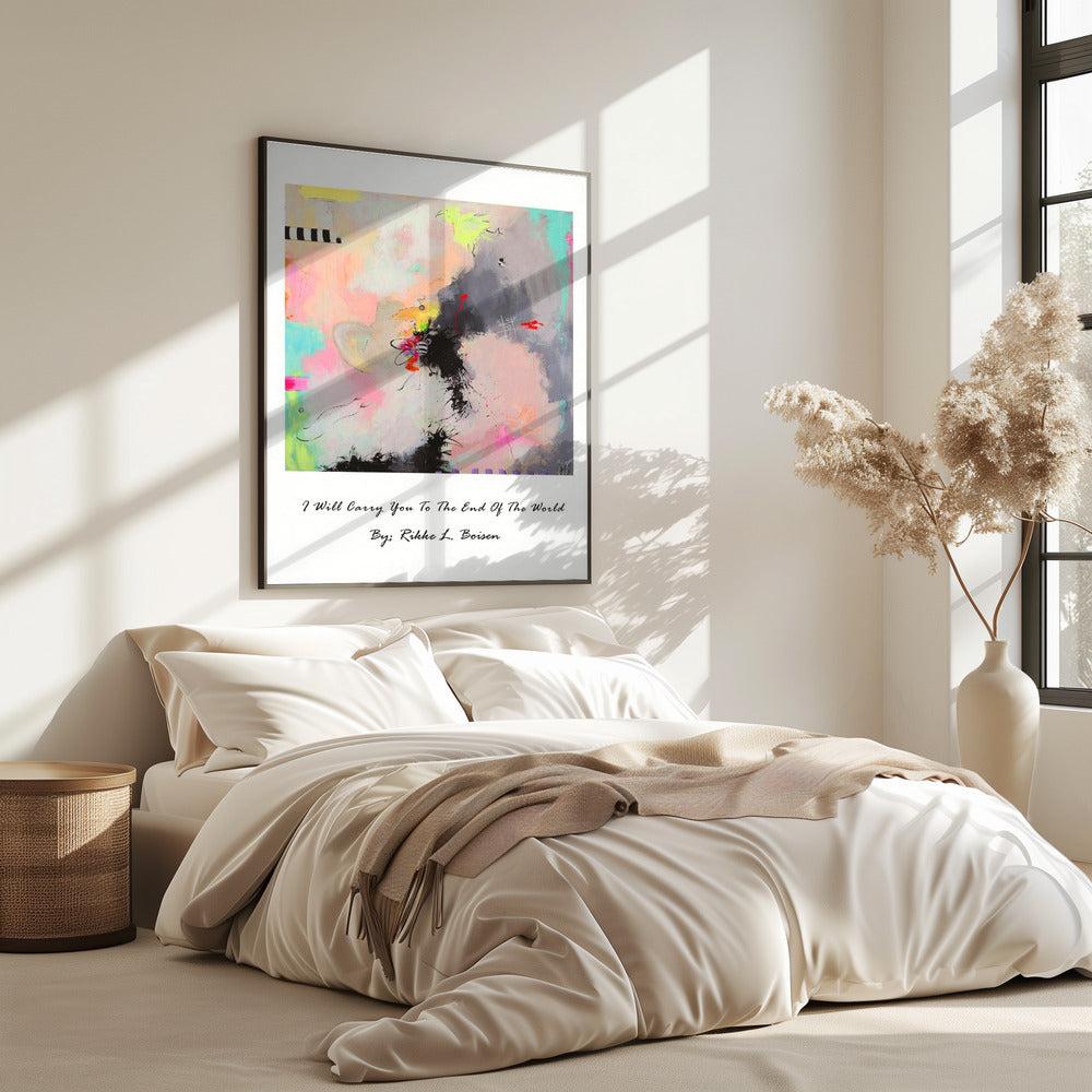 Ik zal je dragen naar het einde van de wereld | Poster