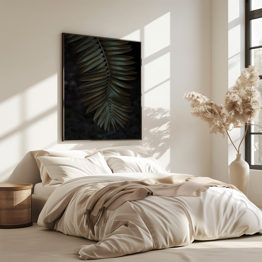 Varenblad in de schaduw | Poster