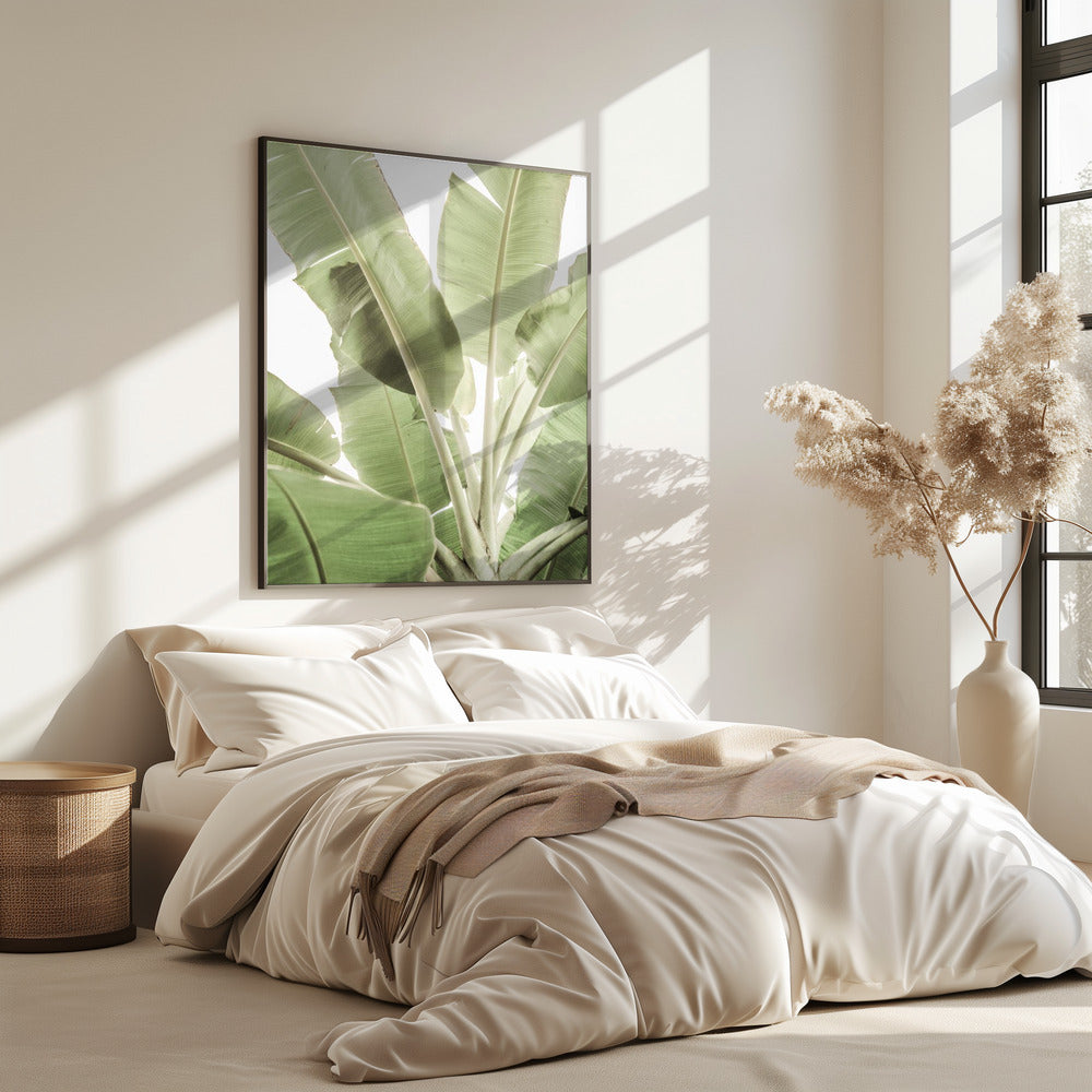 Groen bladlandschap | Poster