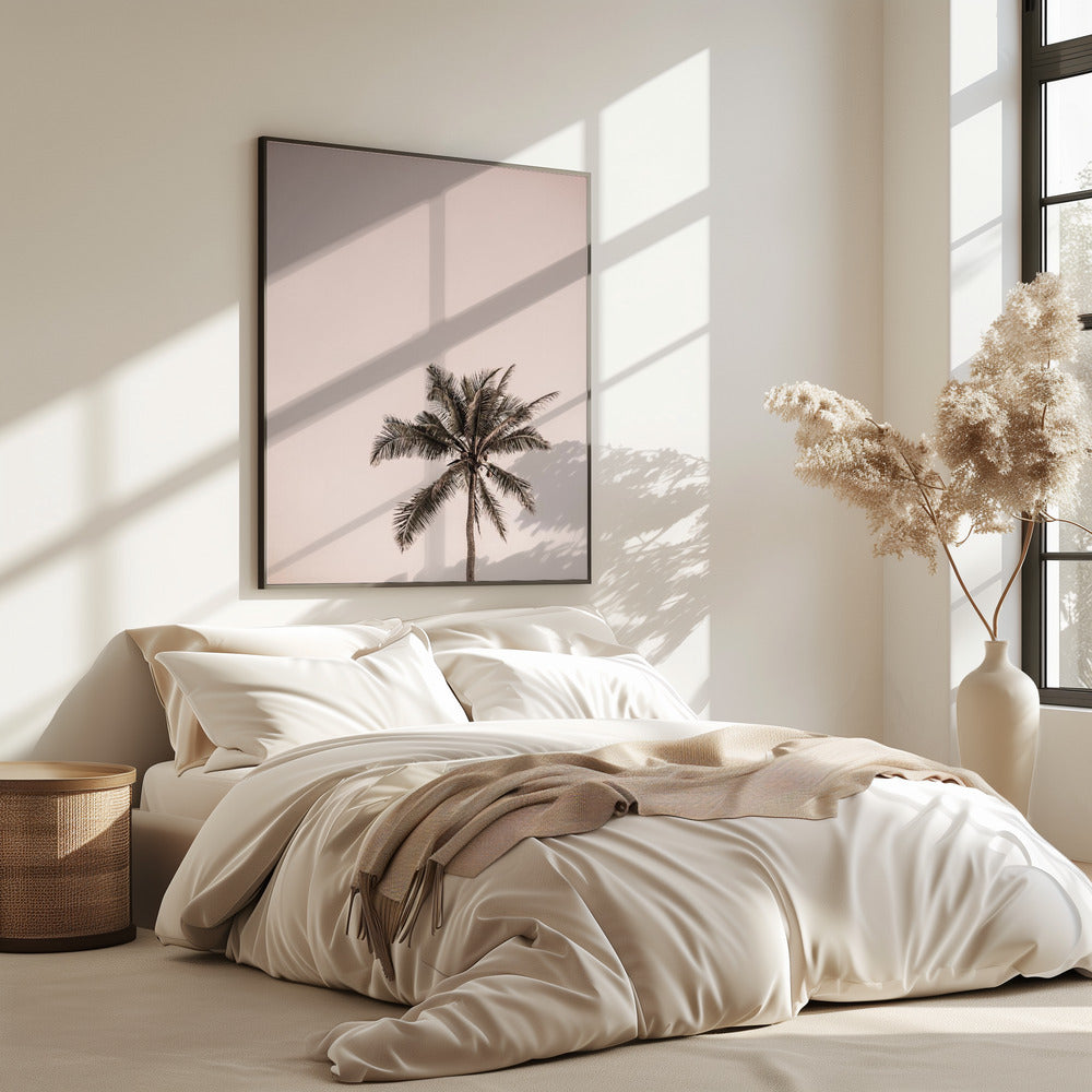 Roze Palm Serenity | Poster