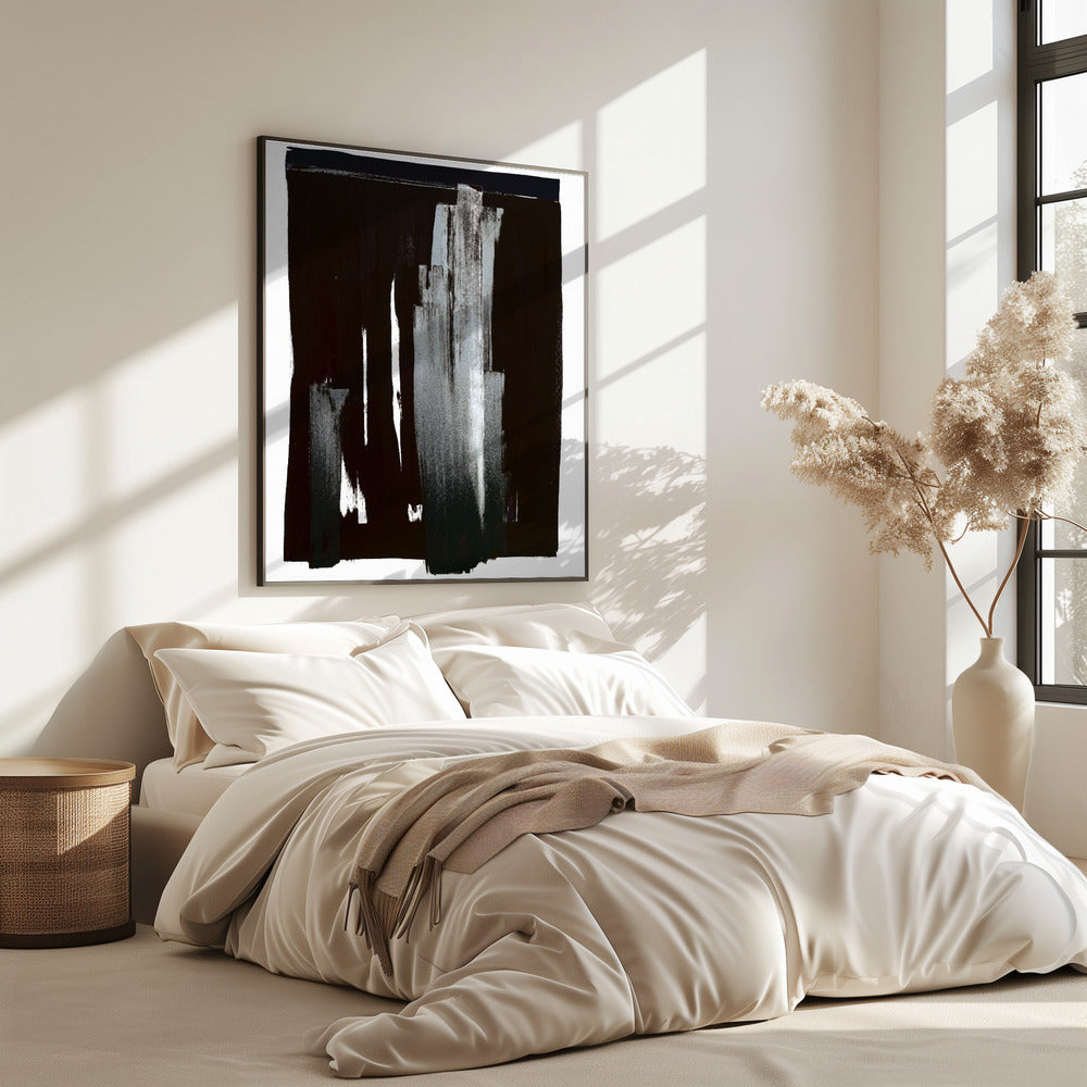 Monochrome torens | Poster