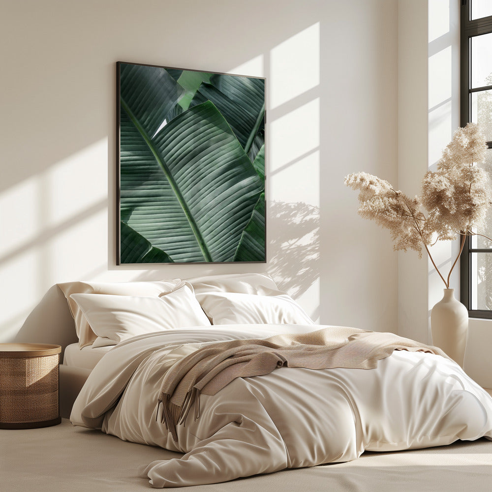Verdant Leaf Waves | Poster