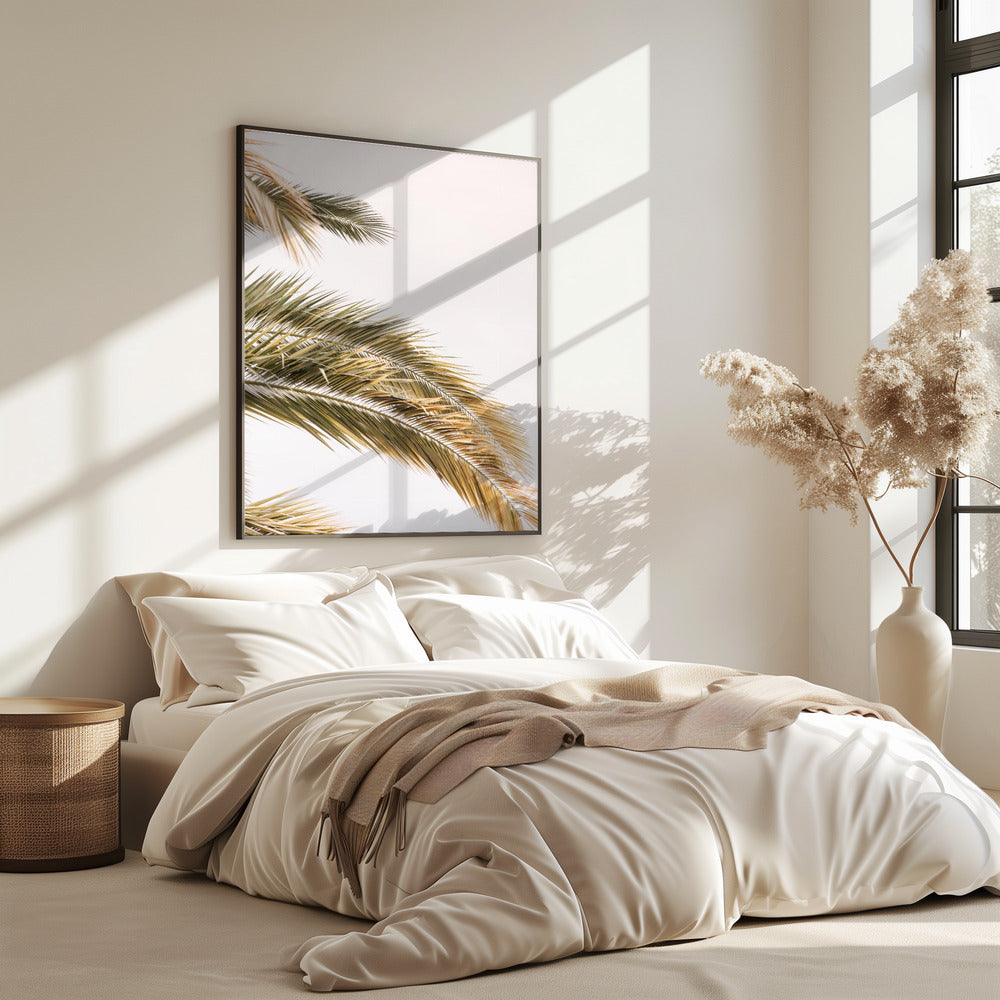 Golden Palm Breeze | Poster