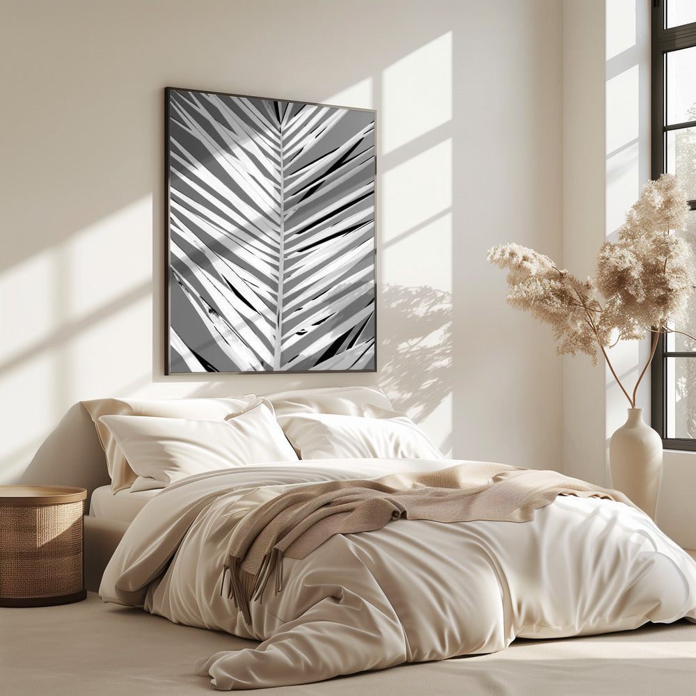 Monochrome Fronds | Poster