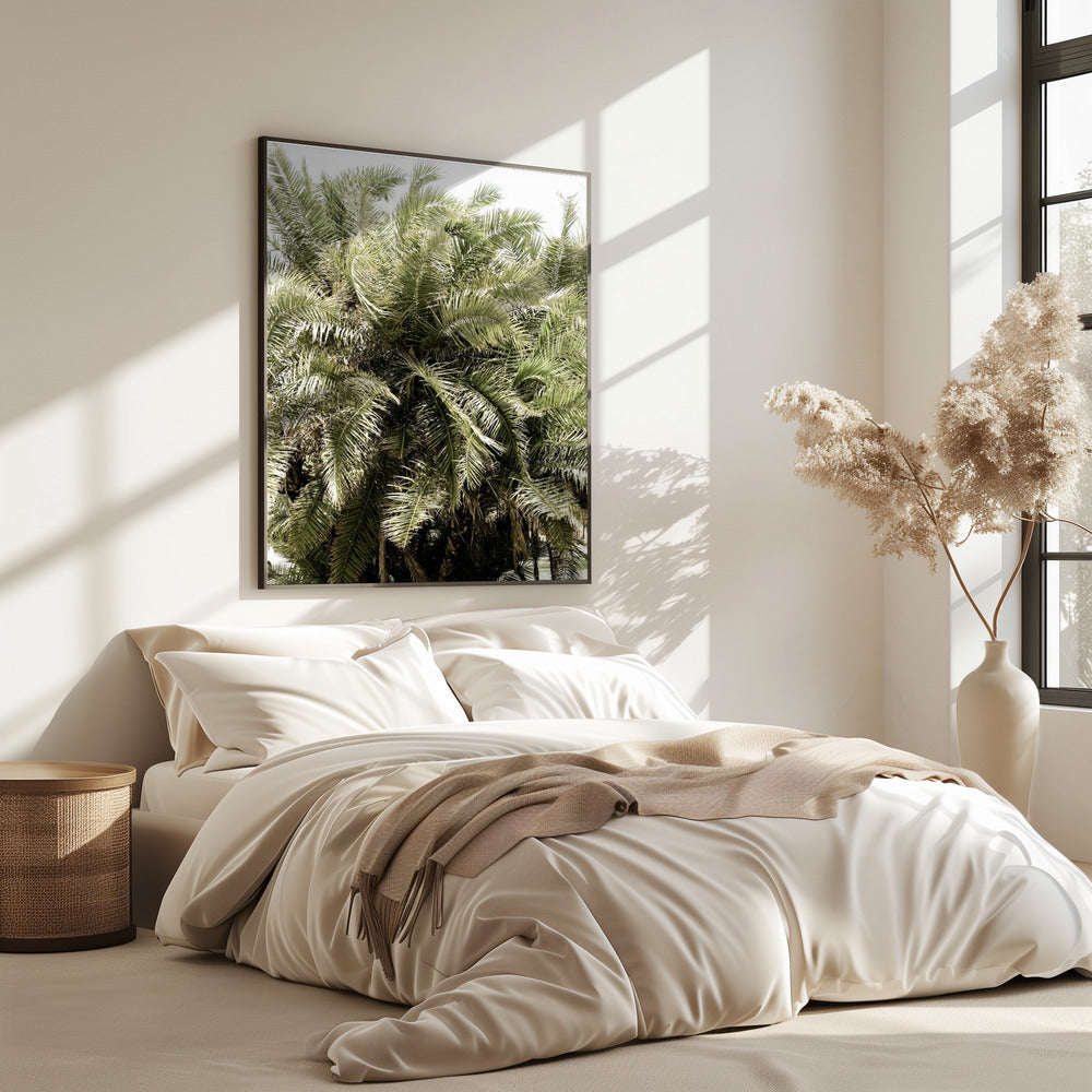 Verdant Palm Waves | Poster