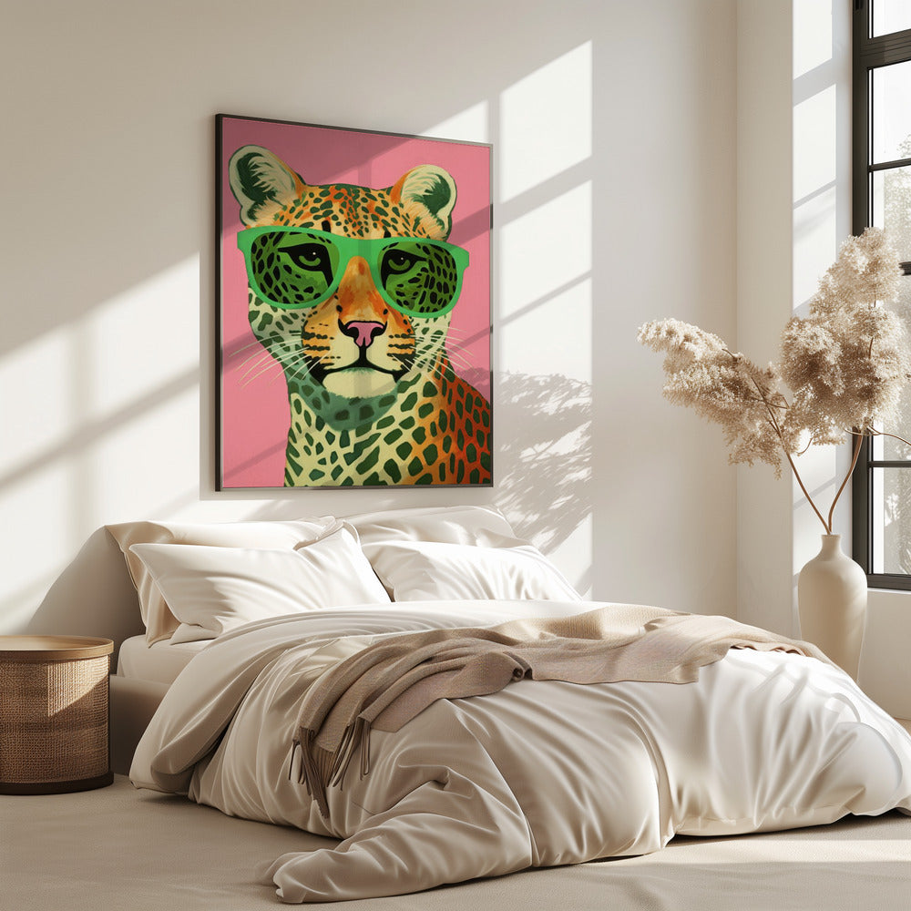 Cool kattenportret | Poster