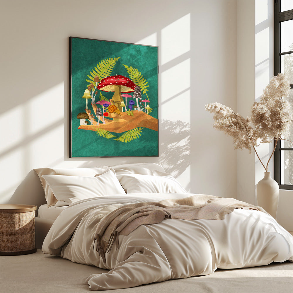 Mijn Paddenstoelenkosmos | Poster