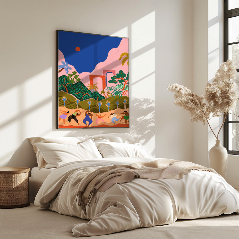 Dansen in het paradijs | Poster