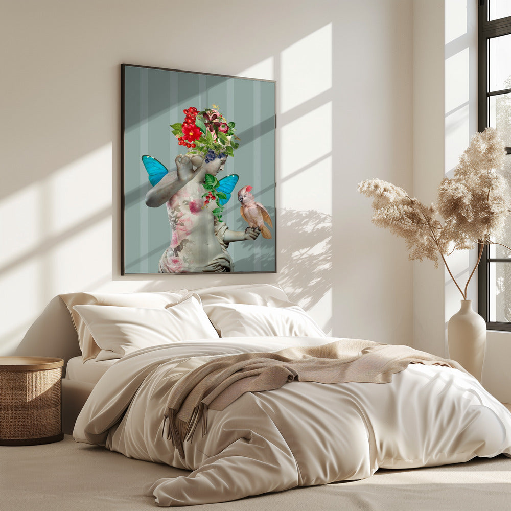 Eerbetoon aan de delicate kracht van vrouwen VII | Poster