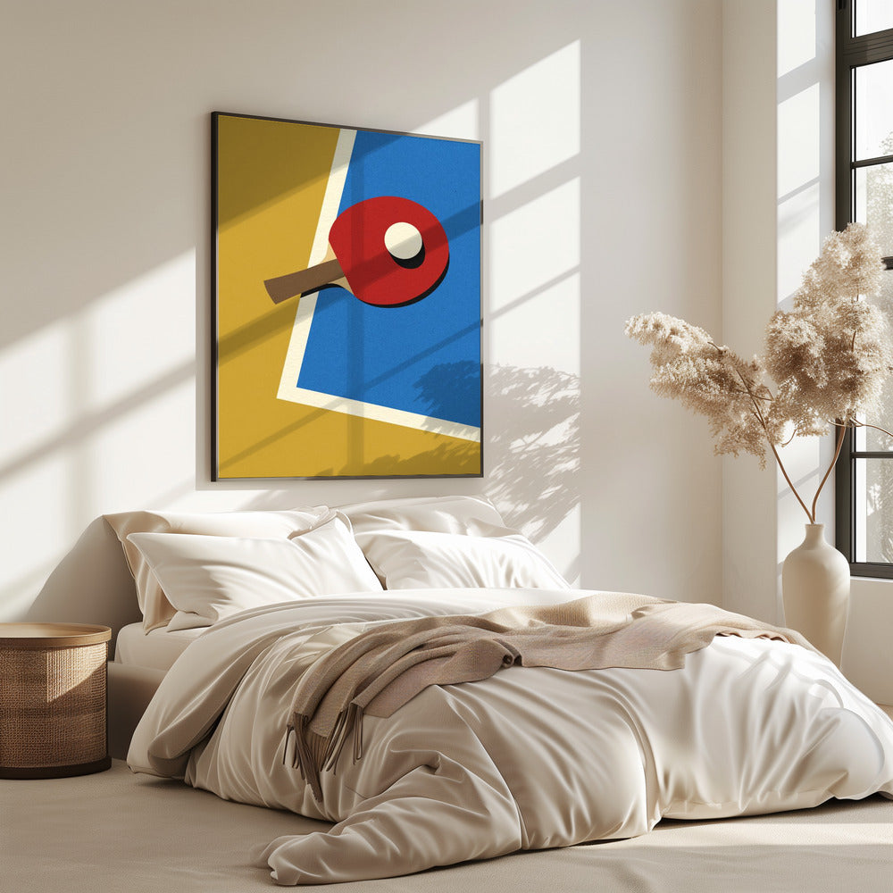 Tafeltennisteam Rood | Poster