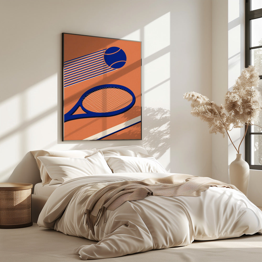 Tennis jaren 80 | Poster