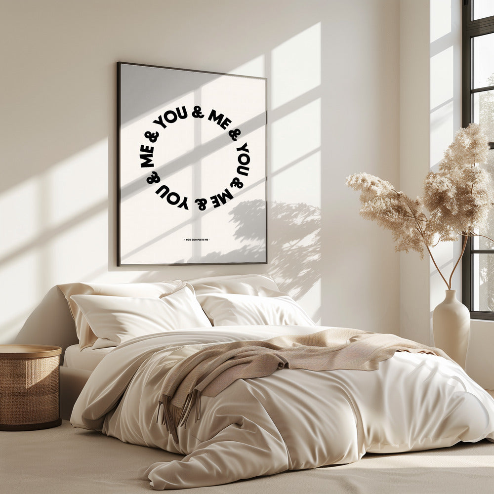 Jij maakt mij compleet | Poster