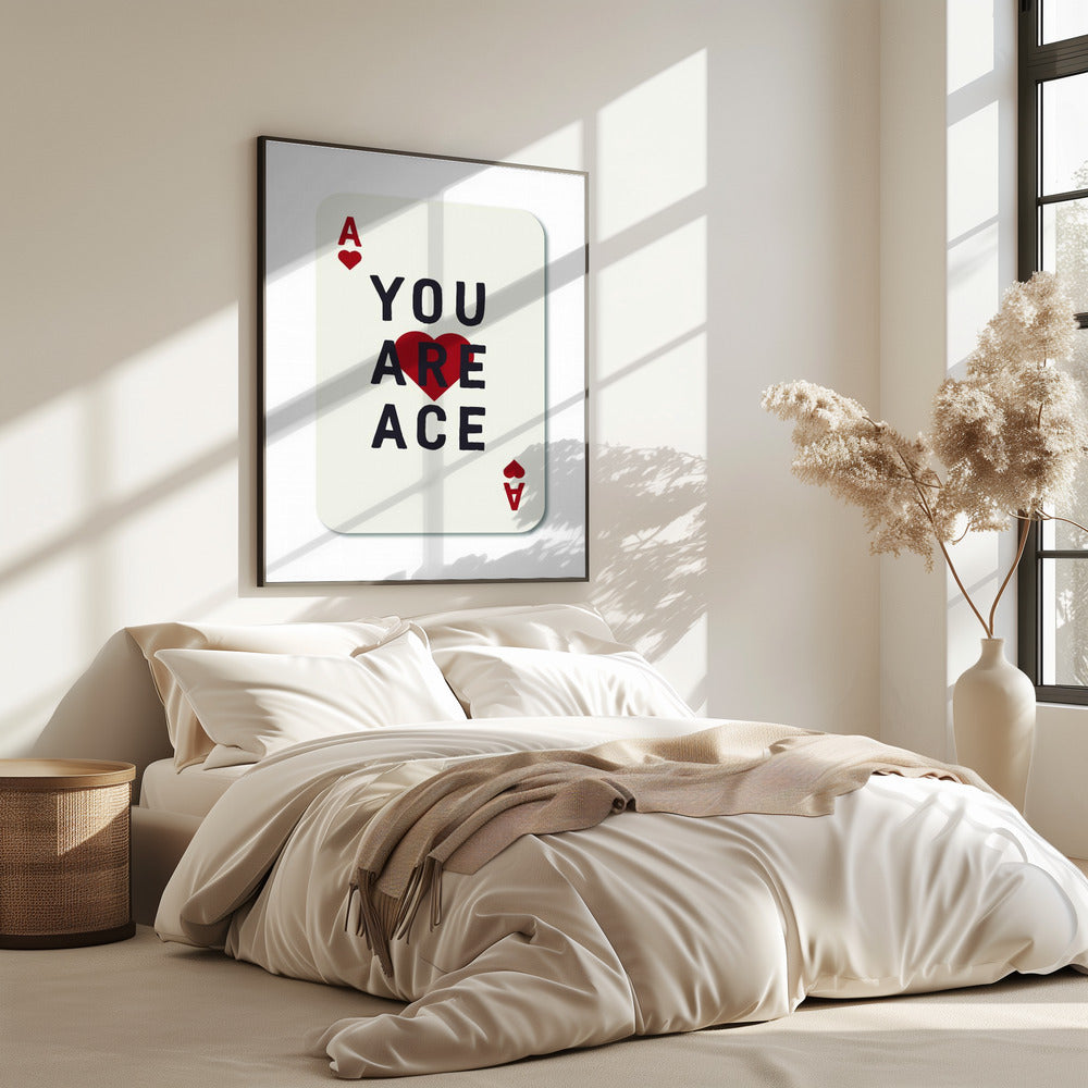 Jij bent een aas | Poster
