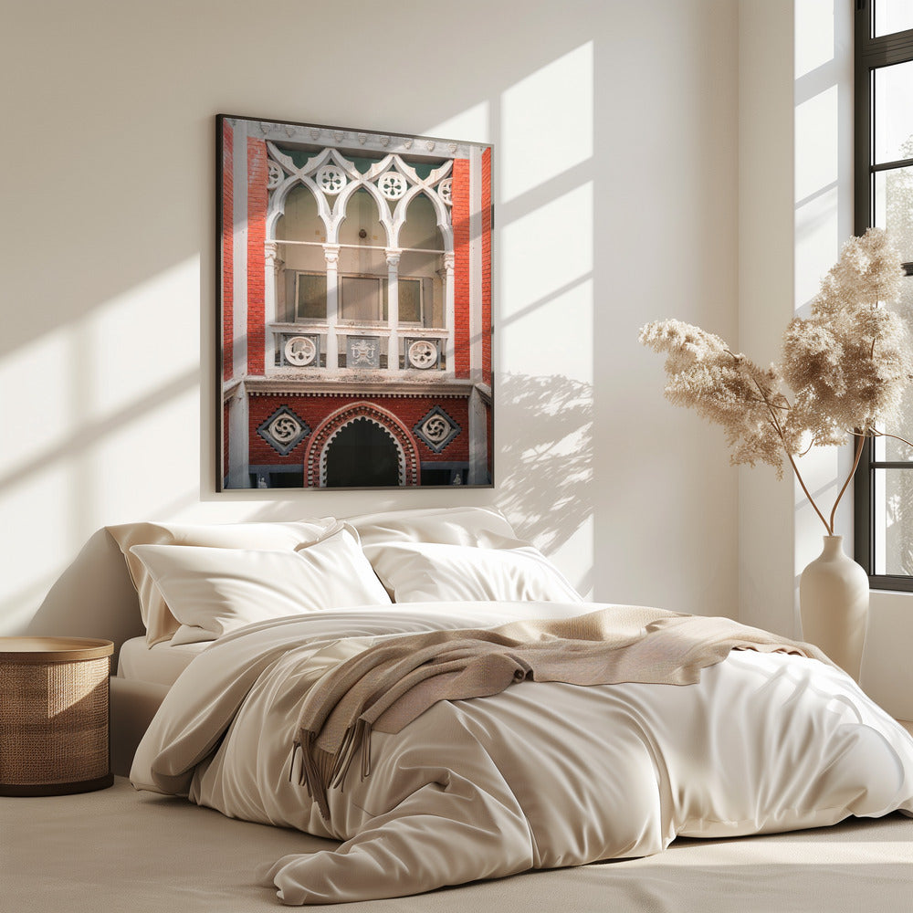 Verlaten Venetiaans hotel | Poster