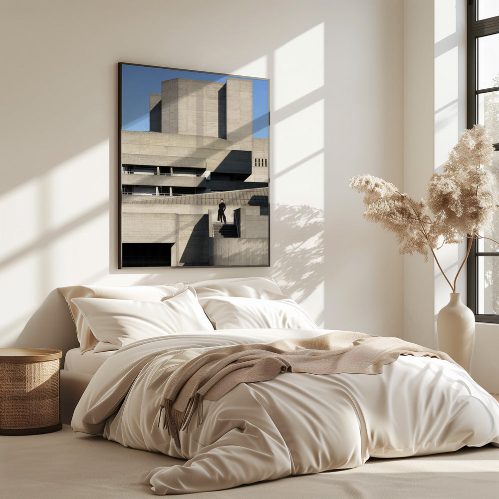 Staand Hoog Gebouw | Poster