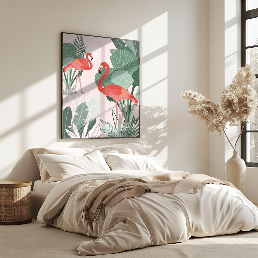 Flamingo Dromen | Poster