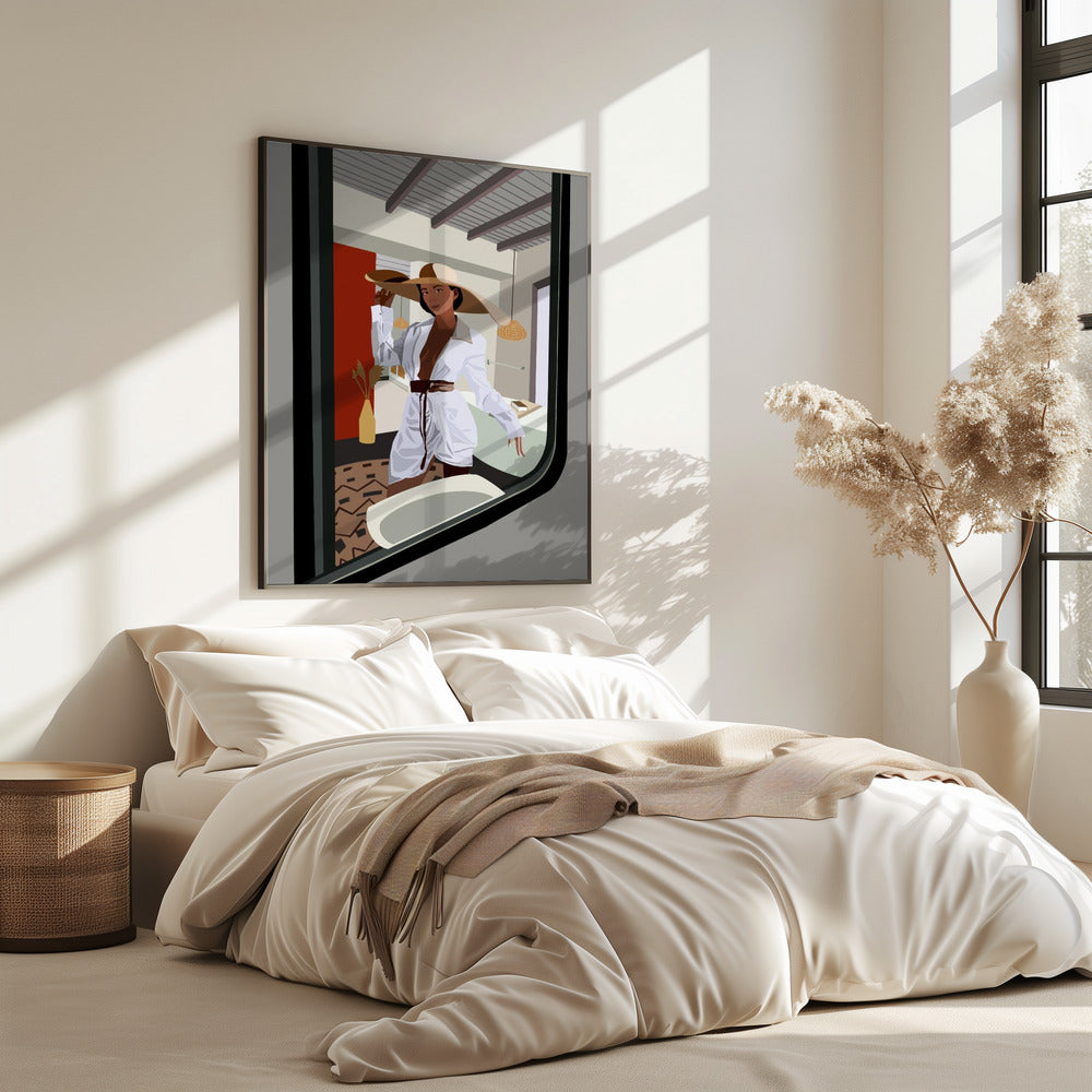 Chique reflectie | Poster