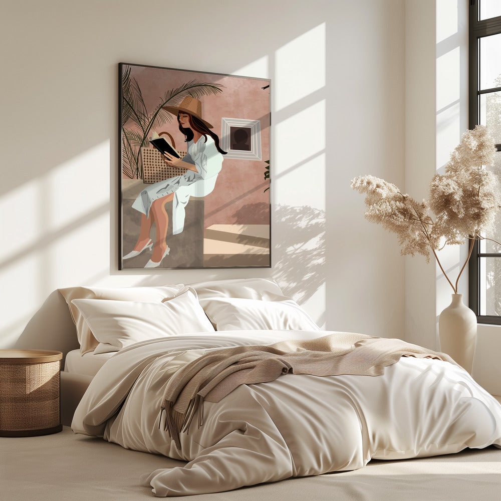Peaceful Reading Nook | Poster