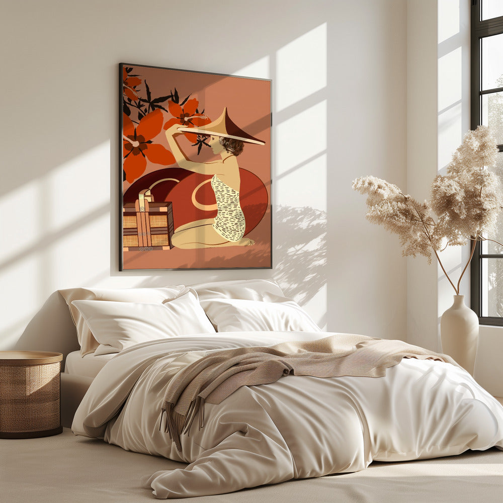 Elegante reflectie | Poster
