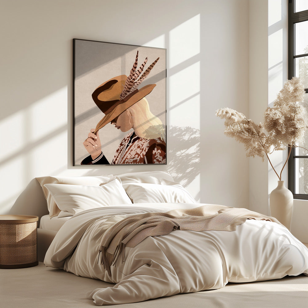 Feathered Elegance | Poster