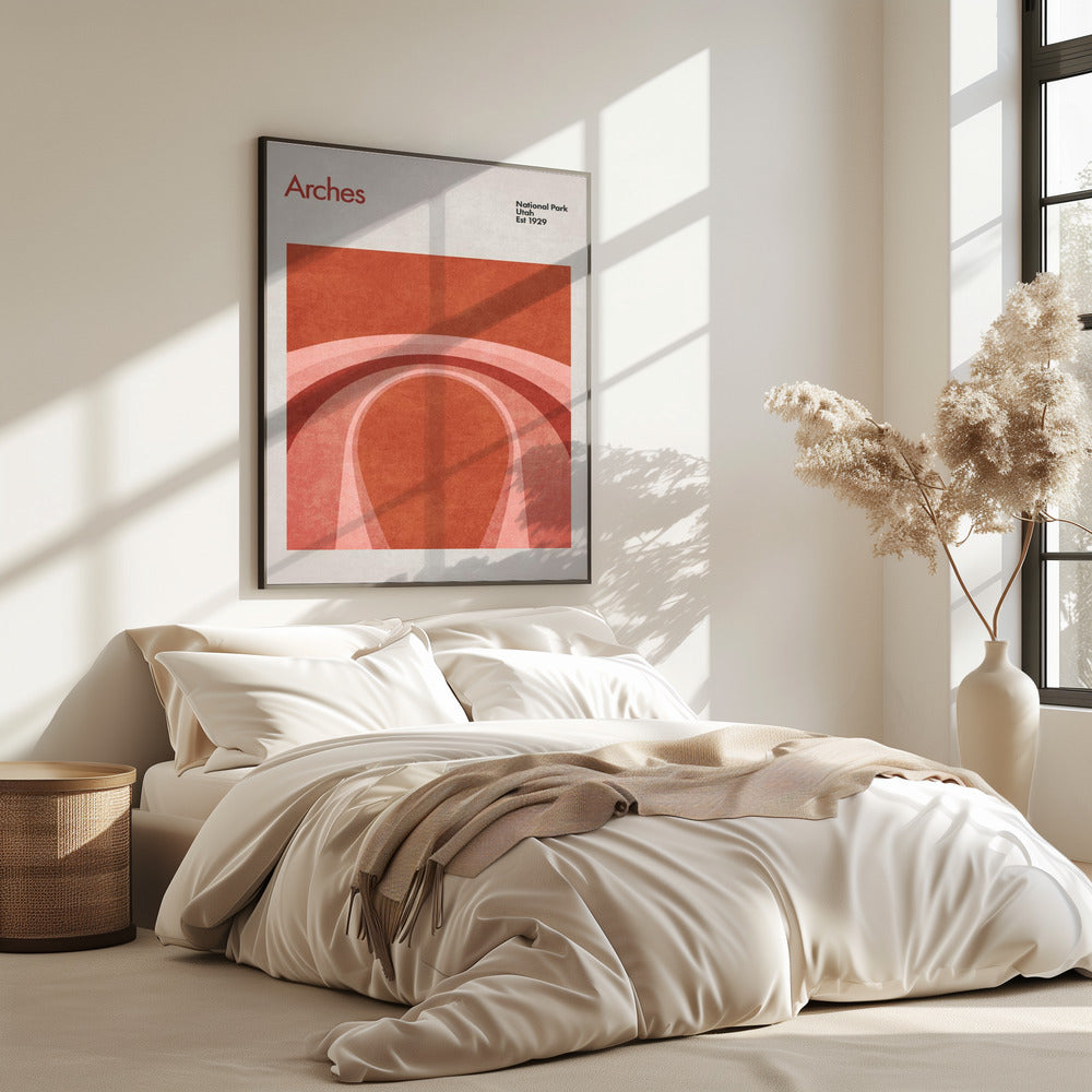Crimson Curves | Poster