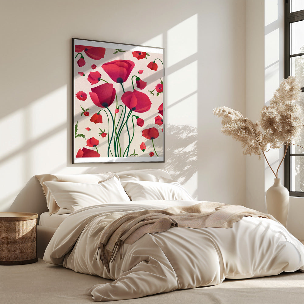 Klaproosbloesems | Poster