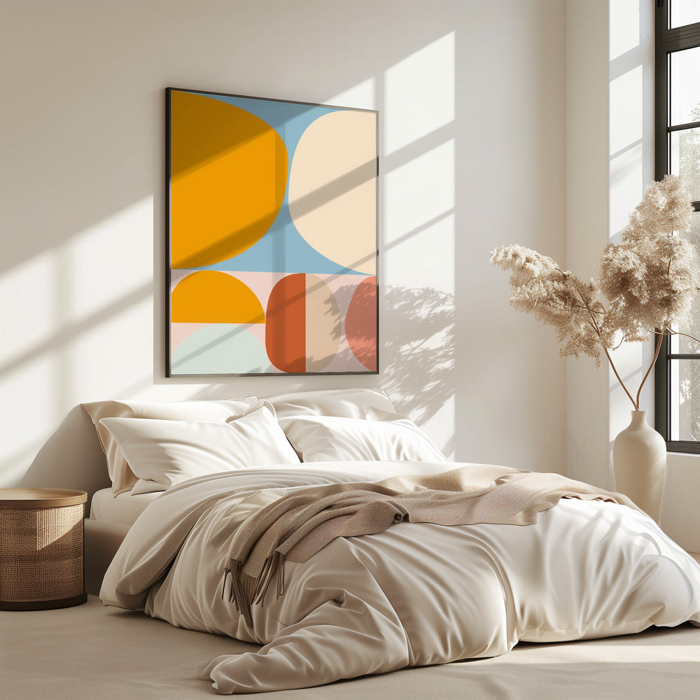 Mid-Century Pastel 15 | Poster