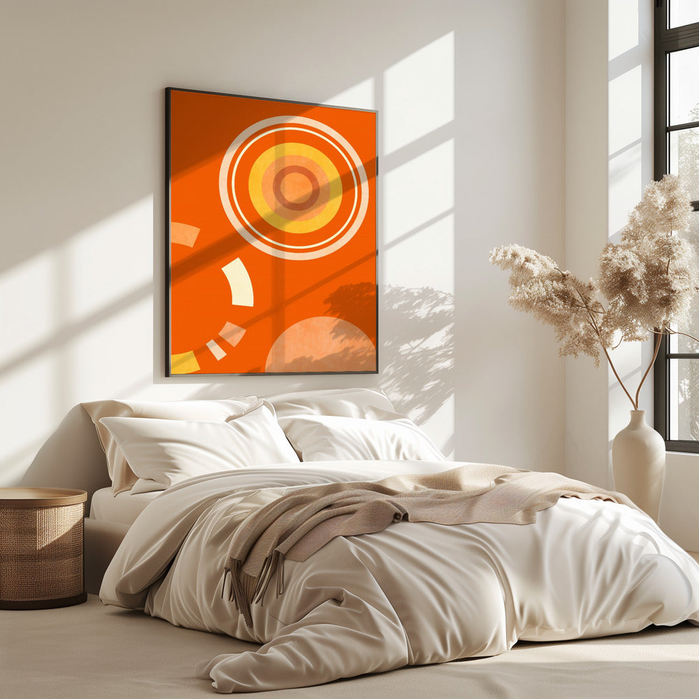 Lente Mid Rhapsody Oranje 4 | Poster