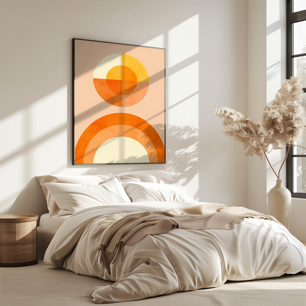 Lente Mid Rhapsody Oranje 2 | Poster