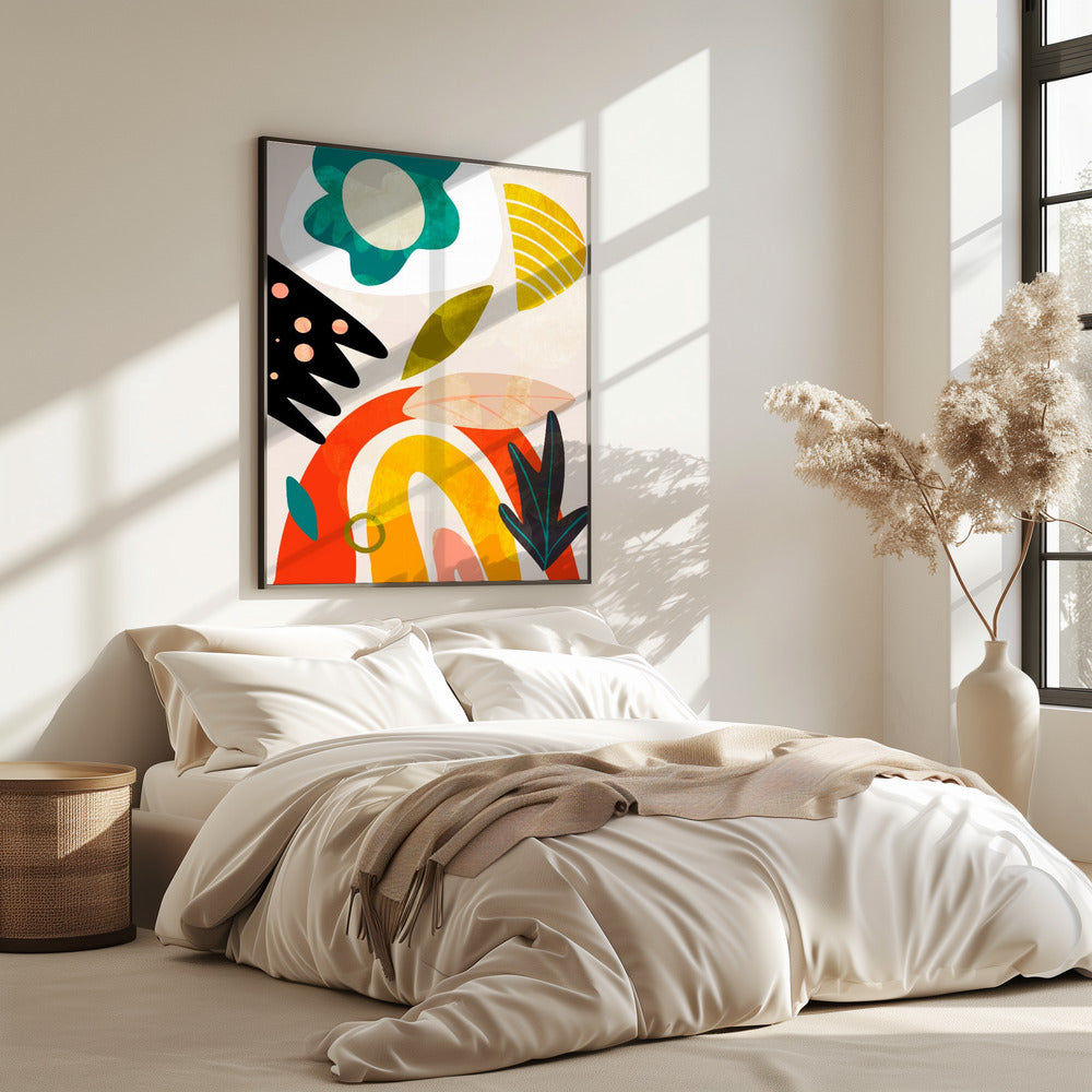 Uitsnijdingen Bauhaus 2 Kopie | Poster