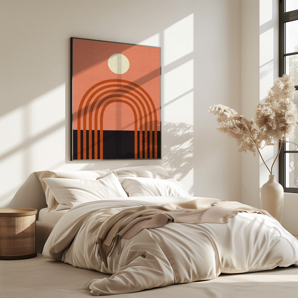 Geo Shapes Herfst 21 Arc | Poster