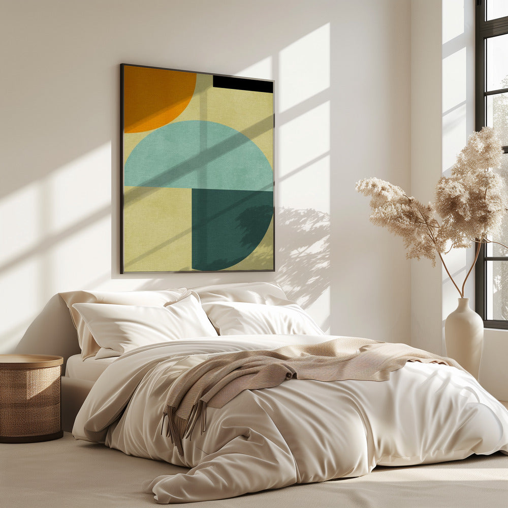 Regenboog Plus Vormen3 | Poster