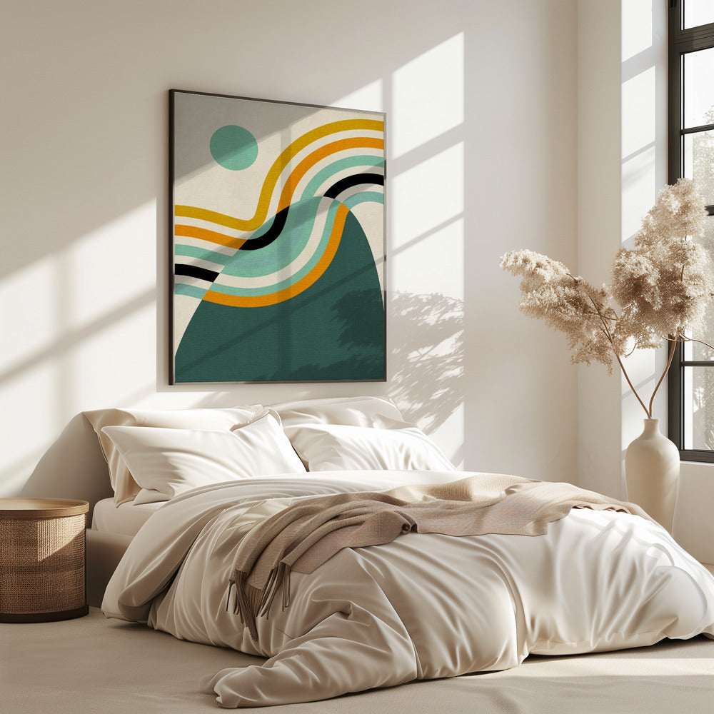 Regenboog Plus Vormen2 | Poster