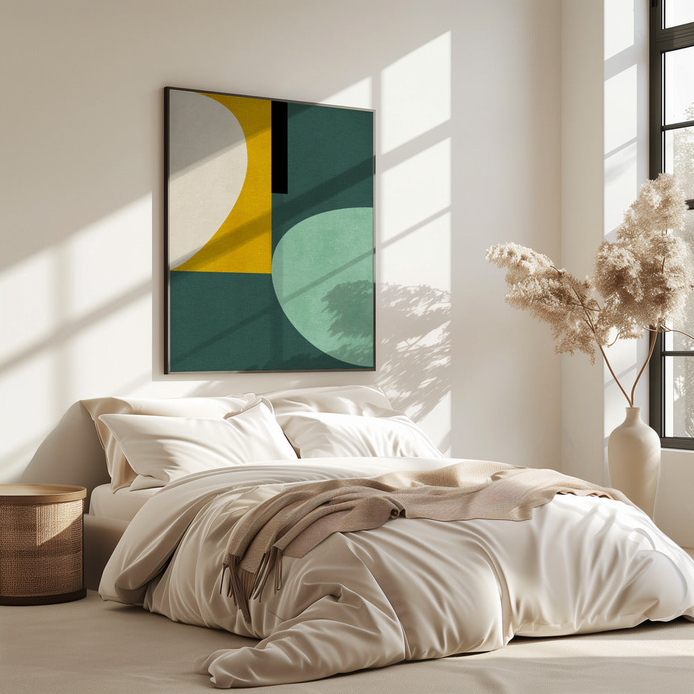 Regenboog Plus Vormen1 | Poster