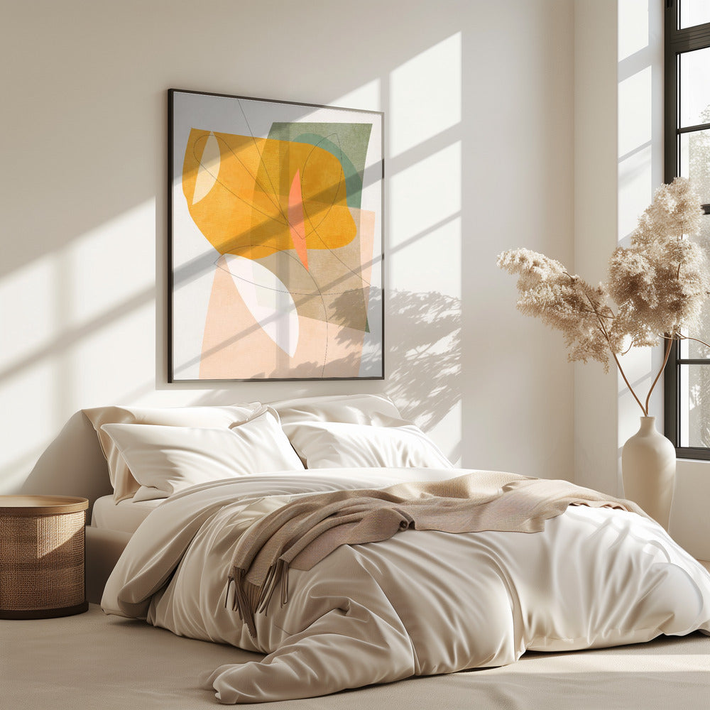 Natuurvriendelijke Terracotta 5 Aquarel Kopie | Poster