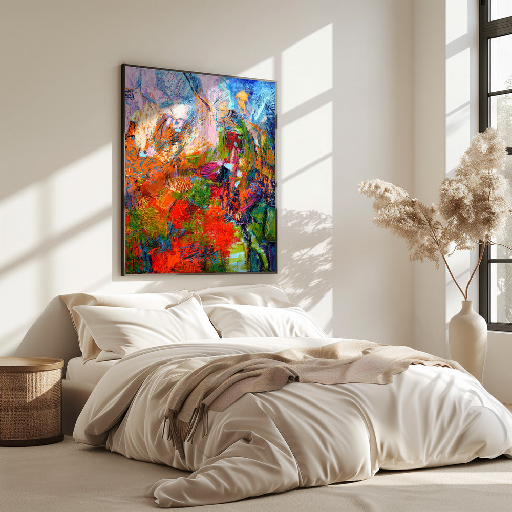 Ethereal Blossom Glow | Poster